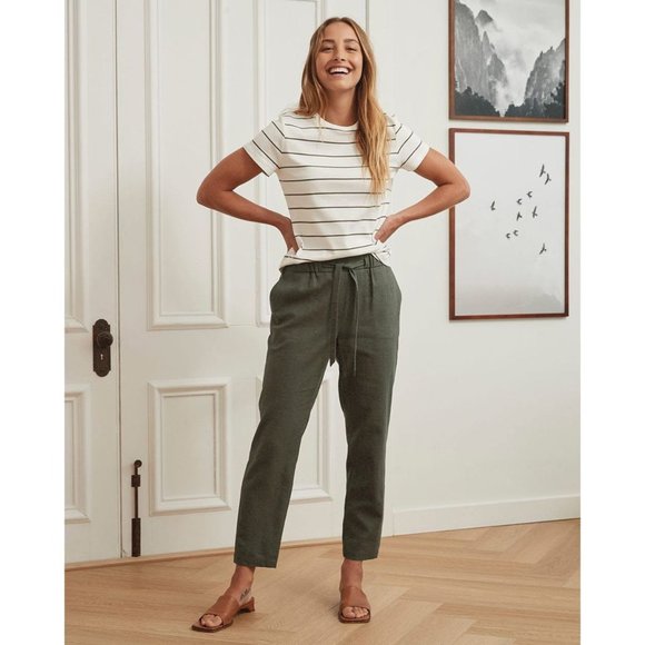 RW&Co. Heavy Cotton Striped Crew-Neck T-Shirt - Picture 1 of 2